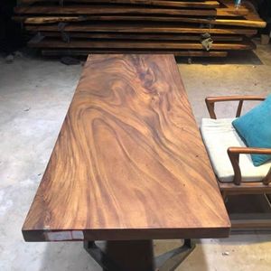 胡桃木实木大板茶桌原木茶板茶台南美花梨木大板台桌面办公桌2米