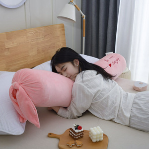 长条抱枕女生睡觉抱专用侧睡夹腿神器男生款床上圆柱长枕头可拆洗