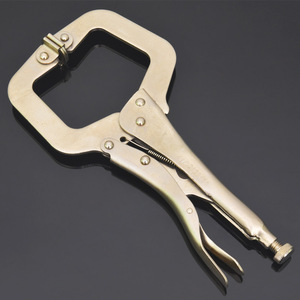 华丰巨箭工具 11寸c型大力钳 快速夹 焊接钳 压接钳 木工夹子重型