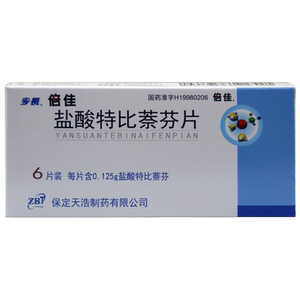 步长 倍佳 盐酸特比萘芬片 0.125g*6片/盒