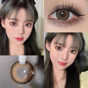 糯米团美瞳学生平价旗舰店官网正品2021新款女隐形眼镜半年抛盒tn