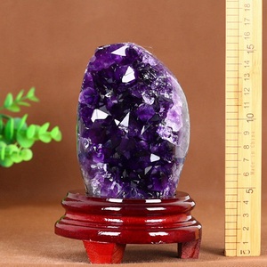 乌拉圭天然紫晶洞居家风水招财紫水晶摆件紫晶簇小晶洞原石水晶洞