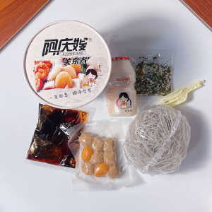 阿庆嫂关东煮整箱1*6桶粉丝酸奶肉丸套餐组合 方便面米粉即食速泡