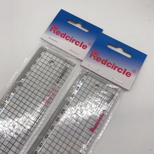 槽尺 国产红环50厘米/30cm绘图设计用尺 界尺 凹尺制图尺子绘图尺