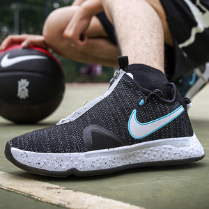 nike耐克男鞋2020秋季新款保罗4运动鞋透气缓震实战篮球鞋cd5082