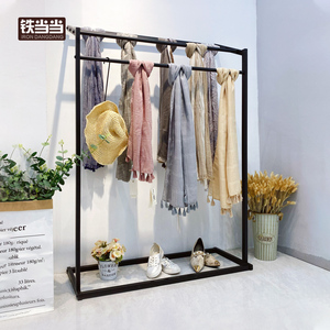 围巾架子店用展示架简约创意丝巾架服装店围巾陈列架披肩布料挂架