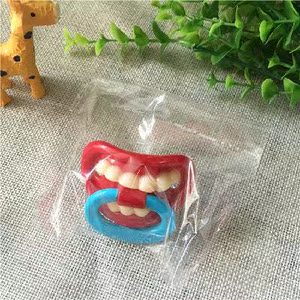 玩具门牙搞怪搞怪嘴巴嘴唇大牙齿兔牙新款婴儿怪安抚恶搞搞怪奶嘴