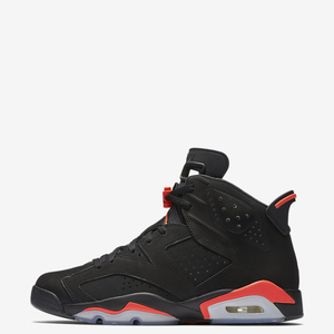 air jordan 6 乔6 aj6黑红高帮gs黑红og