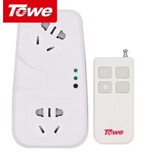 towe同为一转二遥控插座 家用无线遥控器220vo远程开关电源插座10