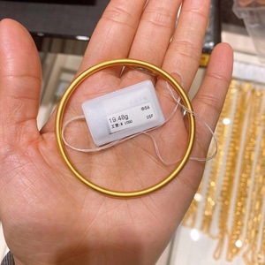 克减70周大福全新传承手镯古法工艺系列足金黄金光面新款国内代爆