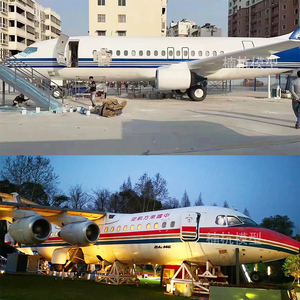 定制大型飞机模拟舱航空客机空乘教学培训模拟逃生舱主题餐厅模型
