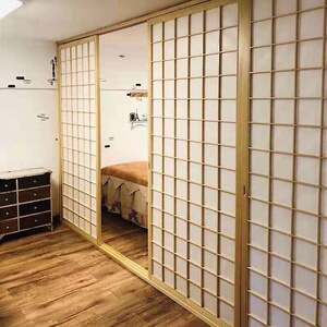 新款和室门日式推风格子榻r实木屏拉隔断门门榻米门章子门木格.