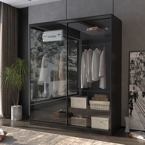 衣柜门定制推拉滑移门玻璃