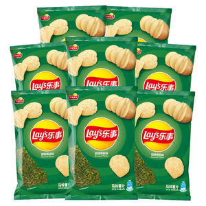 乐事薯片岩烧海苔味膨化休闲小吃零食品 40g/袋