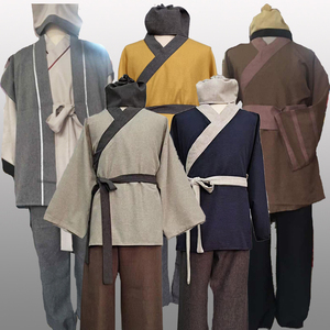 古装男古代百姓平民村民店小二群演路人下人家丁演出服复古工作服