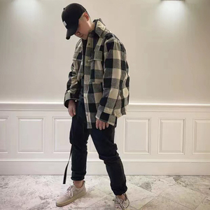 fear of god jerry 第六季fog格子衬衫夹克加厚棉衣棉服外套高街