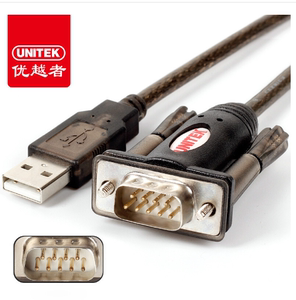 usb转串口线 9针串口转usb转方口线232转485模块USB转TTL下载线
