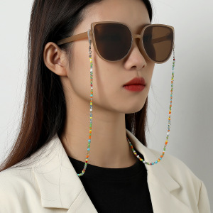 clove  眼镜挂链条儿童女潮款防滑丢挂绳女同款彩色太阳墨镜配件