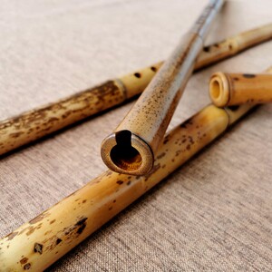 斑竹湘妃竹专业演奏洞箫虎皮斑芝麻斑蝴蝶斑水墨斑等吴景海制