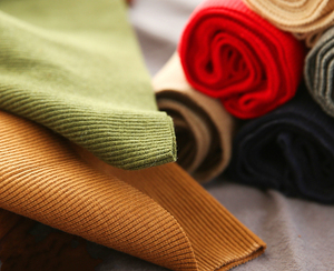 针织弹力螺纹棉布料面料卫衣领口袖口下摆裤腰罗口2*2加厚罗文