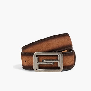 tods托德斯 男士双t方扣绒面革腰带tods皮带 正品代购