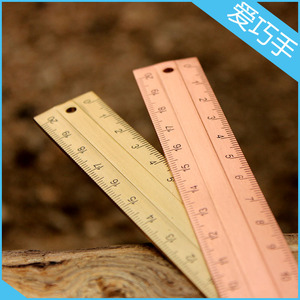 黄铜手工尺子