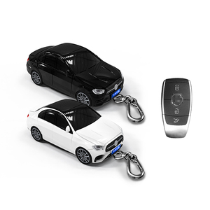 适用于奔驰E级钥匙包汽车模型壳创意个性扣改装专用遥控器保护套