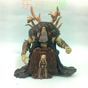 正版散货 jakks 魔兽世界 6寸可动人偶 古尔丹 缺武器 模型摆件