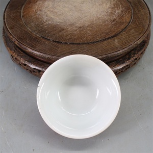 景德镇仿大清御膳房用品单色红釉饭碗 仿古碗瓷 古玩古董摆件收藏