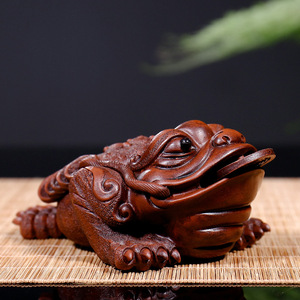 紫砂金蟾茶玩