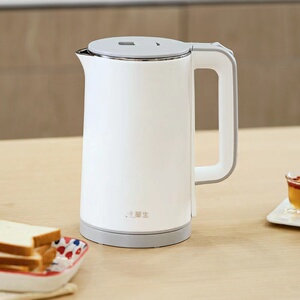 华生烧水壶恒温55度水壶双层防烫不锈钢自动断电电热水壶