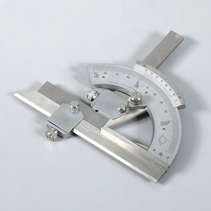 角尺四川成都大阳不锈钢万能角度尺03200360量角器经销
