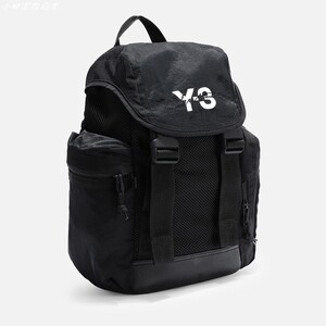 y-3 xs mobility 山本耀司y3包盖多格背包男女双肩包旅行包电脑包