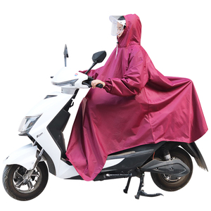 带袖雨衣电动车摩托车男女单人有袖长袖成人加大加厚电车雨披水衣