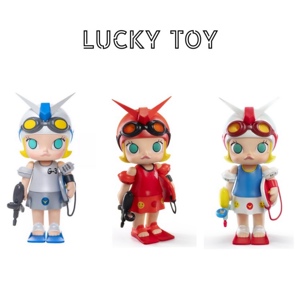 泡泡玛特高达molly 高达限定合作款