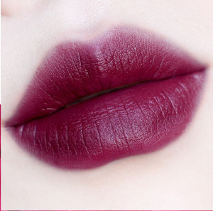 紫调葡萄紫色车厘子梅子色浆果色玫紫色口红酒红色深姨妈色口红哑