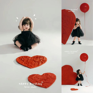 儿童摄影服装气球女孩宝宝周岁照拍照服装一岁生日艺术照主题