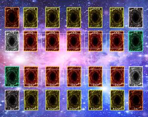 游戏王决斗盘桌游卡牌垫布 ygo 橡胶场地 官方大师规则2 双人卡垫