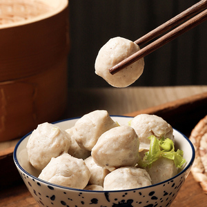 潮州手打胡椒猪肚丸猪肉丸关东煮火锅食材500克