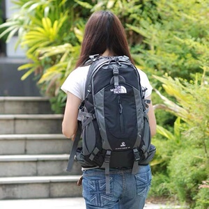 正品北面旅行包乐斯菲斯登山包40l男女徒步双肩背包防水大容量50l