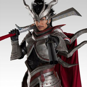 织田信长战国basara皮套cos服装头盔摆件可穿戴全身盔甲eva道具