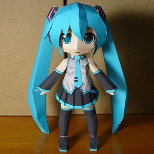 【纸模手办初音】纸模手办初音品牌,价格 - 阿里巴巴