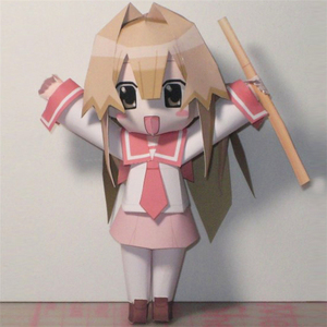 濑户的花嫁江户前留奈濑户灿手办摆件趣味手工玩具纸模型diy手作