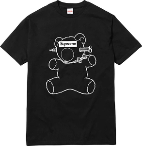 代购supreme x undercover 15ss bear tee 小熊圆领短袖t恤男女