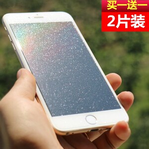 苹果iphone8钢化膜闪钻8plus钻石膜防爆8p闪钻贴膜i8代手机保护膜