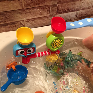 洗澡玩具宝宝男孩女孩戏水转转乐花洒儿童玩水水龙头喷水抖音同款