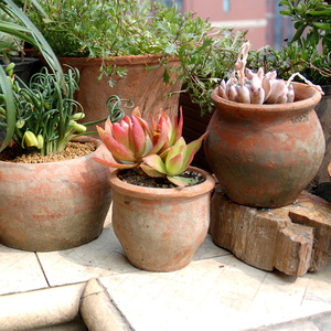 仿古花盆粗陶大号