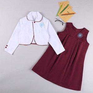 湛江八小学女冬校服小学生校服套装长袖冬天服装厂家直销