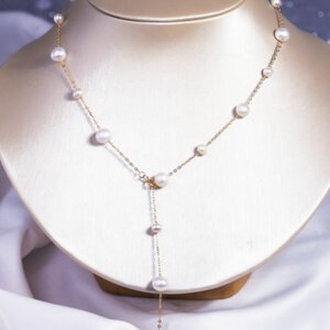 55单字一个乐t淘宝抖音同款 【腾腾】q7025天空之境——珈白丽珍珠