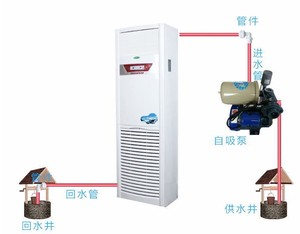 家用水温空调5匹168柜机2挂式纯铜管水空调风扇冷暖两用井水